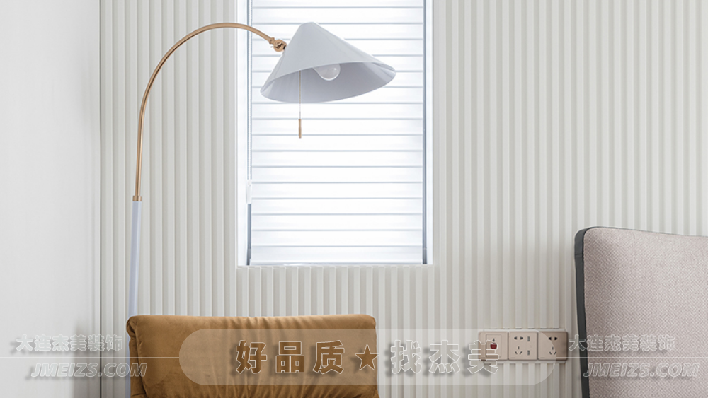 大连装修潮流趋势之现代简约案例/几何之美条理质感C卧室-大连k1体育装饰官网