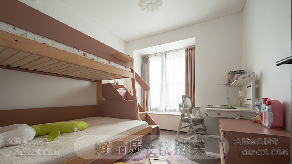 大连装修潮流趋势之现代简约案例/几何之美条理质感C卧室-大连k1体育装饰官网