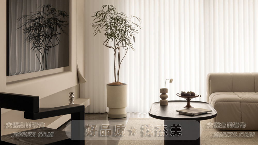 大连装修潮流趋势之现代极简/自由空间回归来源A客厅餐厅-大连k1体育装饰官网
