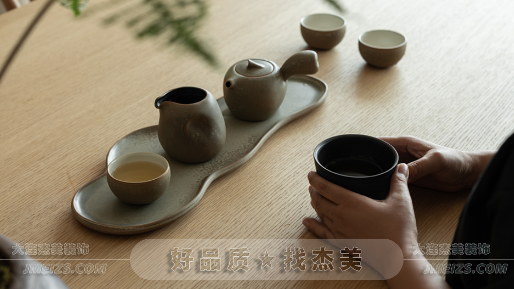 大连装修潮流趋势之原木禅意/自然素雅空寂空灵B餐厨细节-大连k1体育装饰官网