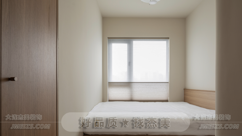 大连装修潮流趋势之原木禅意/自然素雅空寂空灵C卧室书房-大连k1体育装饰官网