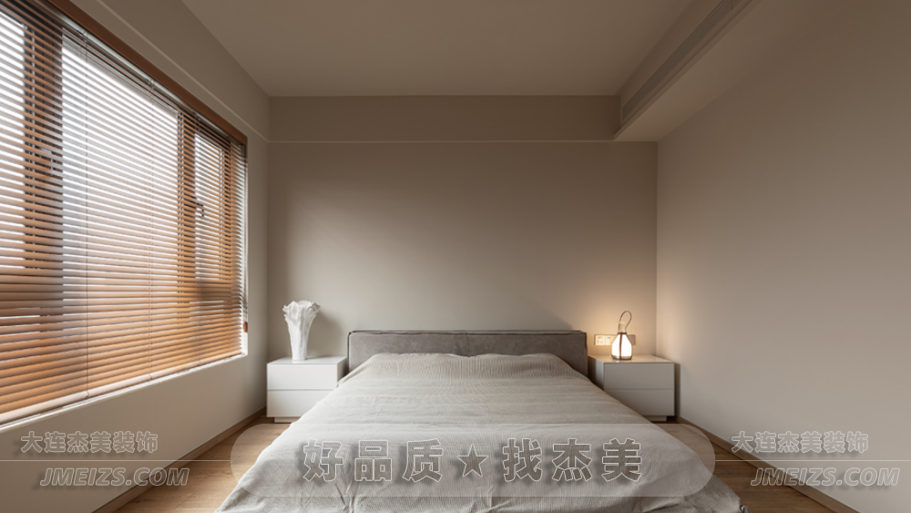 大连装修潮流趋势之原木禅意/自然素雅空寂空灵C卧室书房-大连k1体育装饰官网