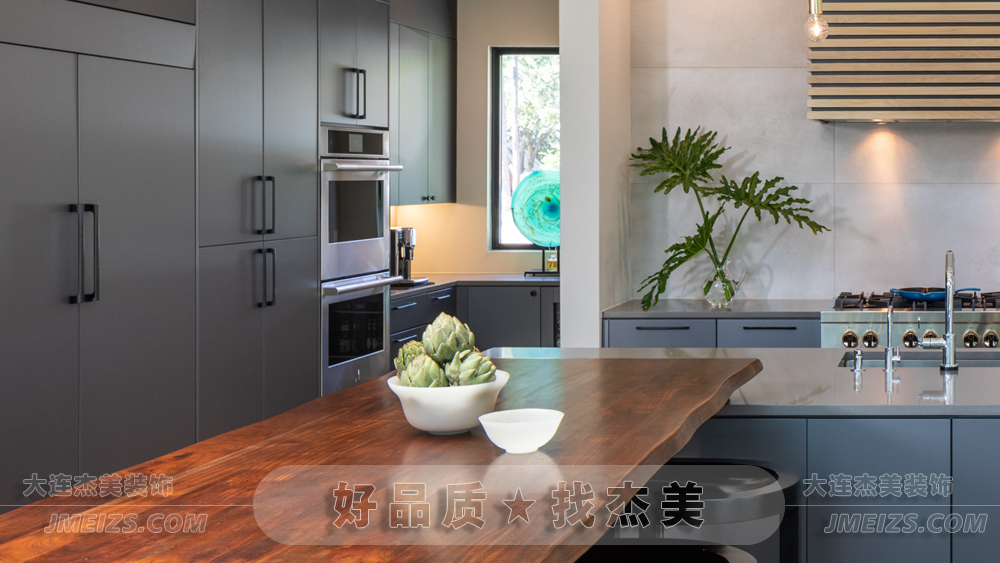 大连装修潮流趋势之现代极简/坦荡大气现代美学B厨房空间-大连k1体育装饰官网